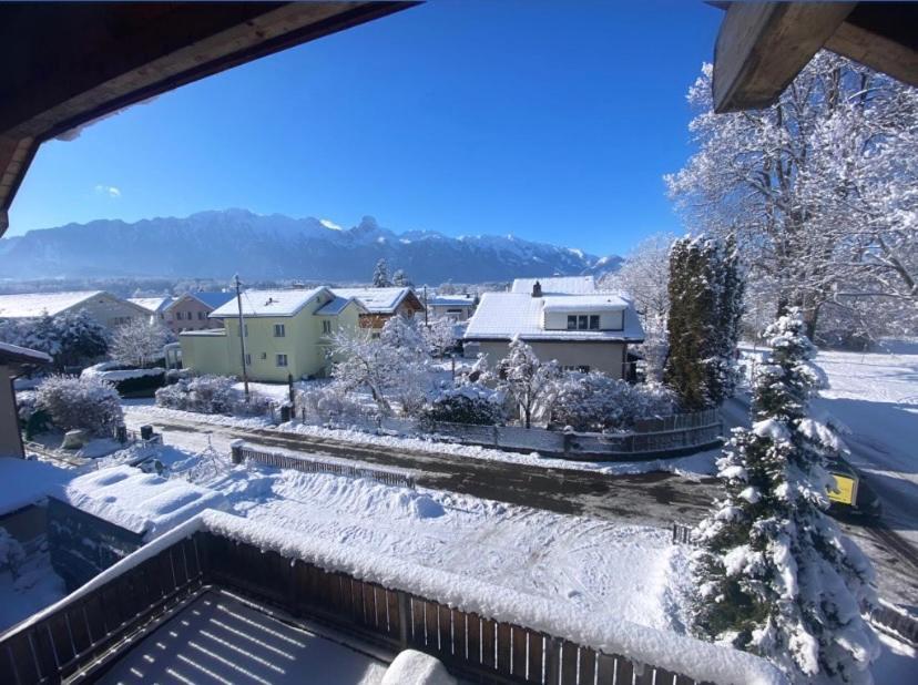 Swiss Alps View Apartment - Contactless Self Check-In Thun Zewnętrze zdjęcie